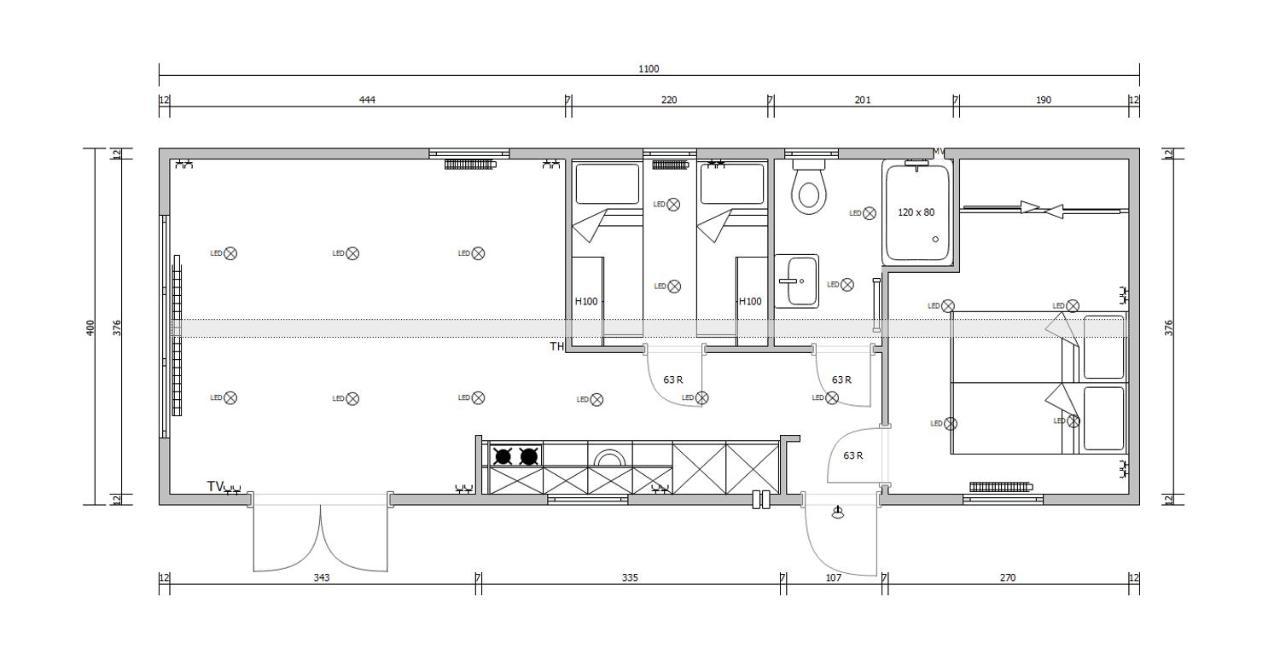 Villa Minicamping Dorpszicht Gapinge Exterior foto